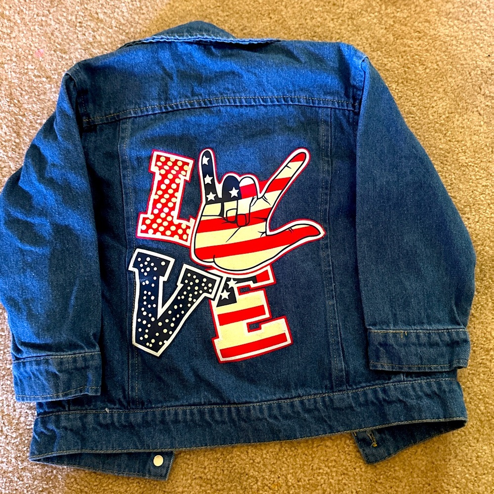 Toddler Kids Jean jacket 3-4T
